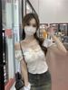 Cool And Silky, Tmall Quality, One-Shoulder Bow Knitted Short-Sleeve T-Shirt For Women_ecoleips.com