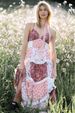 2026 European And American Women's Clothing Sleeveless Strap Digital Print Long Patchwork Dress_ecoleips.com