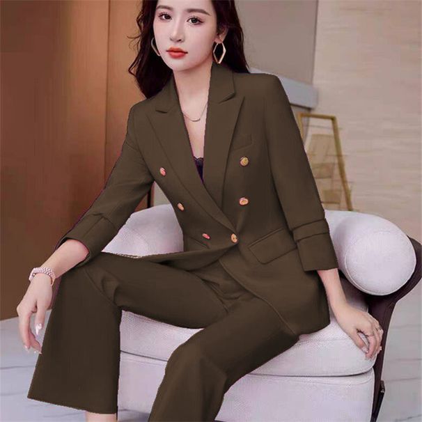 Women's Clothing Short Suit Jacket For Women Small Suit Retro Jacket Slim Fashion Spring And Autumn Casual Women_ecoleips.com