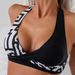 Women's Sexy Crisscross Halter Bikini Set - Adjustable Ties, Push-Up Padding, High Elasticity Nylon For Swim & Beach_ecoleips.com