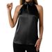 Women's Clothing Women's Satin Vest Top V Neck Casual Camisole Spring Summer Real Photos Clothing For Formal & Casual For Women_ecoleips.com