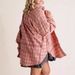 Verve 2025 Women's Autumn Winter New Frayed Lantern Sleeve Loose Plaid Shirt_ecoleips.com