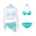 Aria Basics Women's Swimsuit 2026 New Model Ins Two-piece Four-piece Bikini Small Busts, Conceals Fat Looks Slimming, Suitable For_ecoleips.com