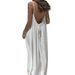 Sexy Backless Beach Dress With Flowy Silhouette, Lightweight & Breathable, Elegant Summer Sundress For Women (Multiple Colors)"_ecoleips.com