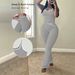 Women's Round Neck Vest Top And Trousers Two Piece Set American Style Summer New Fashion_ecoleips.com