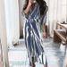 2026 Spring New Collection: Cross-Border European And American Fashion Women's Apparel, Stylish Casual V-Neck Printed_ecoleips.com