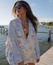 K New Fashion Casual Printed Two Piece Set. No Necklaces Or Other Accessories_ecoleips.com