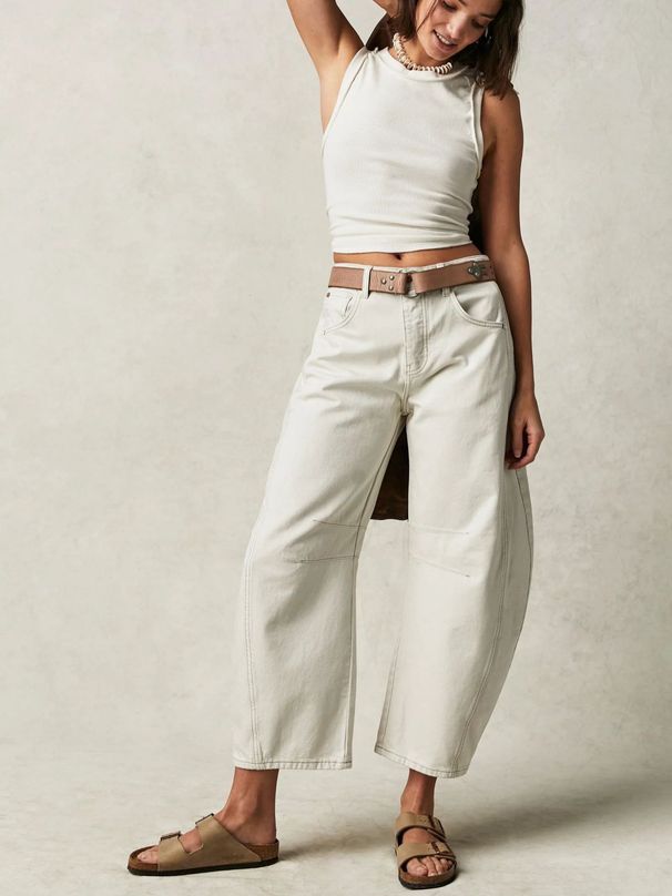 Retro High-Waisted Banana Harem Jeans for Women Loose Slimming Casual Dad Carrot Pants Autumn Style Cross-Border Women's Denim_ecoleips.com