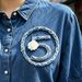 High End Women's Denim Jacket Exclusive Fashionable Casual Loose Fit Top for Ladies_ecoleips.com