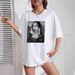 2025 Summer New Men's And Women's Short Sleeve T-Shirts Trendy Brand Casual Fashion Couples Outfits_ecoleips.com