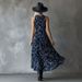 Bohemian Sundress for Women Summer Resort Beach Dress European American Style Independent Store Clothing_ecoleips.com