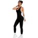 Women's Clothing Seamless Halter Neck Backless High Elastic Tight Quick Drying Yoga Suit Sports Fitness Fashion Sexy One Piece_ecoleips.com