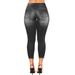 K New Ripped Denim Women's Pants With Tight And Wide Legs, European And American Women's Cropped Pants_ecoleips.com