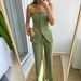 Women's Clothing Spring New Casual Fashion Tube Top Button Suit Simple Temperament Suit_ecoleips.com