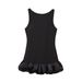 Women's Clothing ZR Style Women's Fashion Solid Color Slim Sleeveless Suspender Short Dress 8453777_ecoleips.com
