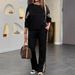 Women's Plus Size Fashion Leopard Print Hoodie With Relaxed Fit Drawstring Waist Pocket Pants Two Piece Set_ecoleips.com