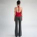Sexy Deep V Tank For Women 2025 Spring New Fashion Slim-Fit Backless Solid Color Tie-Up Mini Tube Top Wholesale_ecoleips.com