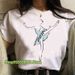 2023 Ballet Dancer Printed T Shirt Women T Shirt 90s Cartoon Graphic Tops Ladies T-shirt Casual Woman Shirt Clothes Fashion Tee_ecoleips.com