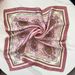 Women's Thin Printed Silk Scarf 70cm Satin Small Square Casual Headscarf For Fashionable Muslim Accessories_ecoleips.com