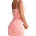 2025 Summer New European And American Sexy Square Neck Floral Slim Fit Fashion Sleeveless Tie Strap Camisole Short Dress_ecoleips.com