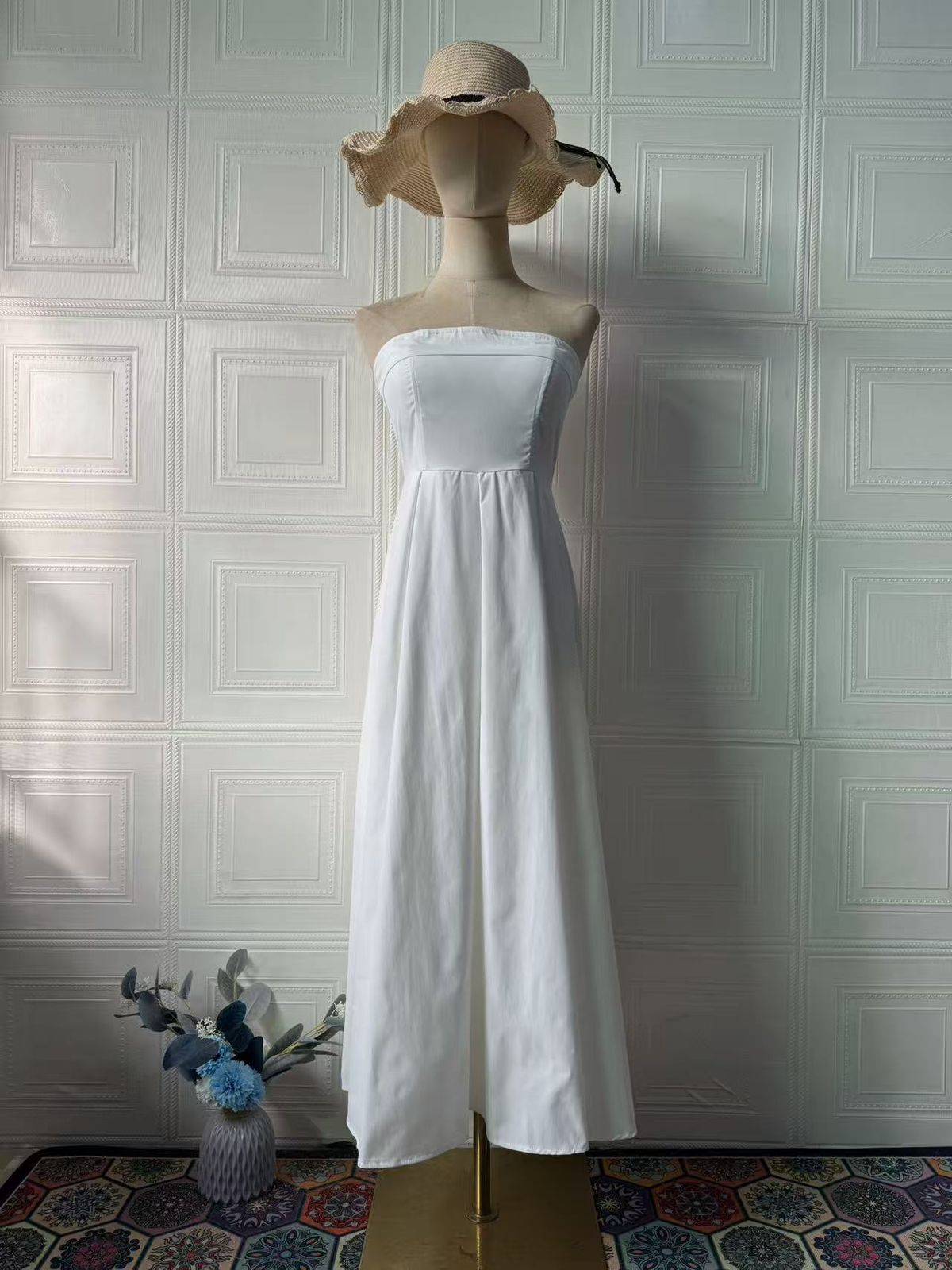 Women's Clothing Elegant Sleeveless Long Dress Simple Light Luxury Autumn Fashion Design_ecoleips.com