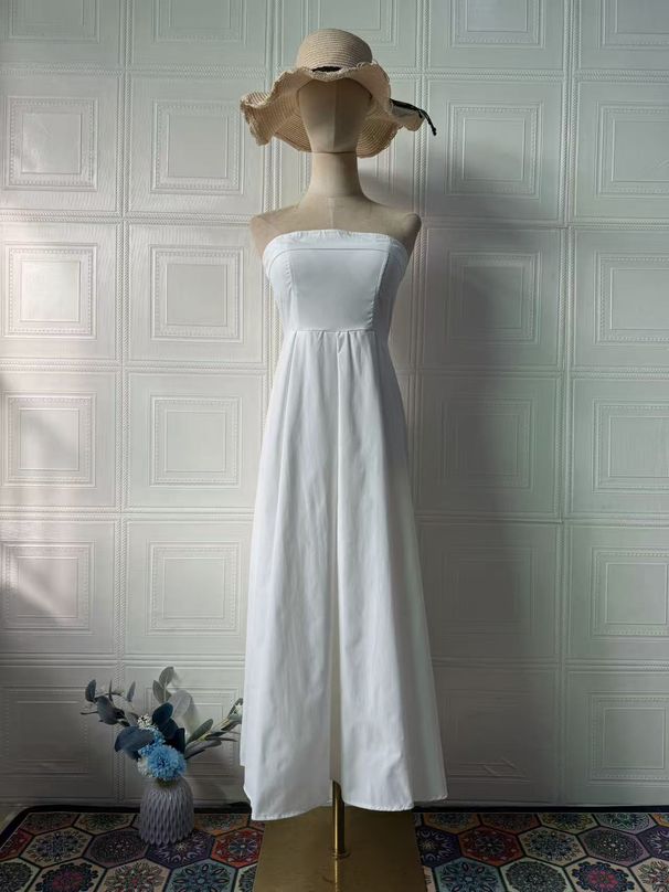 Women's Clothing Elegant Sleeveless Long Dress Simple Light Luxury Autumn Fashion Design_ecoleips.com