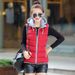 Colorblock Hooded Puffer Vest For Women – Lightweight Quilted Reversible Gilet In Candy Colors_ecoleips.com