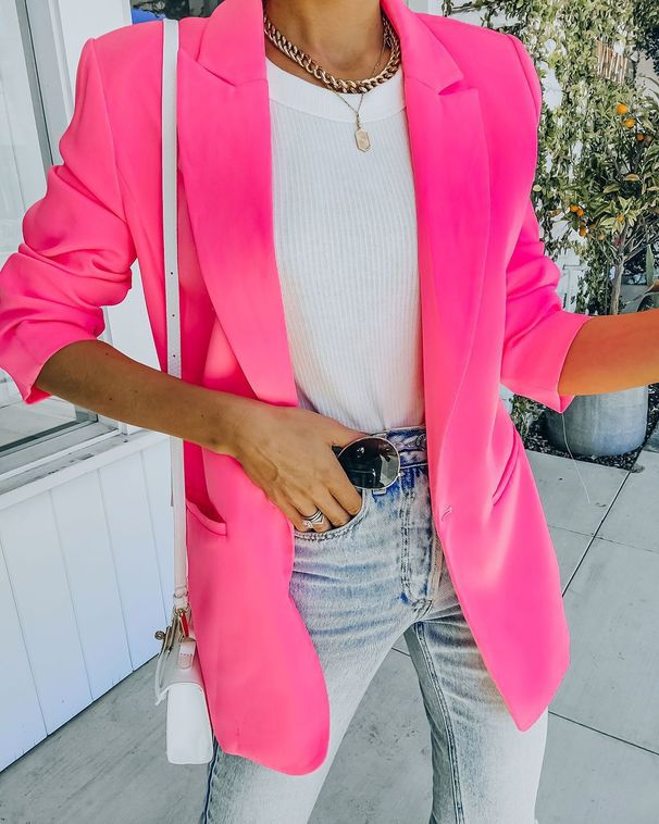 Women's clothing autumn and winter long-sleeved small suit OL temperament professional slim top small suit jacket_ecoleips.com
