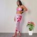 Women's Clothing Swimsuit Women's Fixed Edition Printing Bikini Tube Top Swimsuit_ecoleips.com