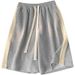 Women's Clothing New Summer Trend High Street Casual Sports Shorts For Women Ins Hong Kong Style All Match Loose Five Point Pants For Outer Wear_ecoleips.com