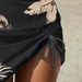 Verve Feather Print Swimsuit Summer New Sexy Backless Bikini Two-Piece Swimwear For Women_ecoleips.com