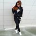 Women's Hot Headless Horseman Printed Pullover Jogging Suit Outdoor Casual Sweatshirt Hoodie + Pants 2 Piece Set_ecoleips.com