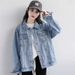 Denim Jacket For Women In Spring Autumn 2025, Versatile And Loose Fit, Short Boyfriend Jacket, Top, Trend_ecoleips.com