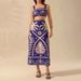 Women's Sexy Printed Suspender Long Skirt Set European American Summer Fashion Cross Border Amazon Clothing_ecoleips.com