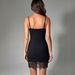 Women's Sexy Lace Panel Slim Fit Cami Bodycon Mini Dress – Summer Party Club Gown_ecoleips.com