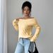 Elegant Solid-Color Knit Sweater For Women – Soft Long Sleeve Pullover, Loose Fit & Wrinkle-Resistant (K2548080)_ecoleips.com