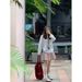 Autumn/Winter Casual Print Long-Sleeved Loose-Fitting Slimming Round-Collar Base Layer T-Shirt For Women_ecoleips.com