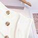 Elegant Solid Color Sleeveless Blouse – Open Front Knit Shirt In White/Burgundy/Beige/Brown, Versatile For Office & Evening Wear_ecoleips.com