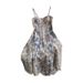 Women’s Clothing French Oil Painting Floral Dress Female Temperament Design Waist Romantic Seaside Holiday Suspender Long Dress_ecoleips.com