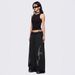 Women's Clothing Personalized Patch Embroidery Casual Trousers Street Hip Hop Style Wide Leg Pants_ecoleips.com