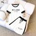 Women's Clothing Summer Casual Shirt And Shorts Set Letter Print Short-Sleeved Top With High Waist Shorts England Style Fashion Polyester_ecoleips.com