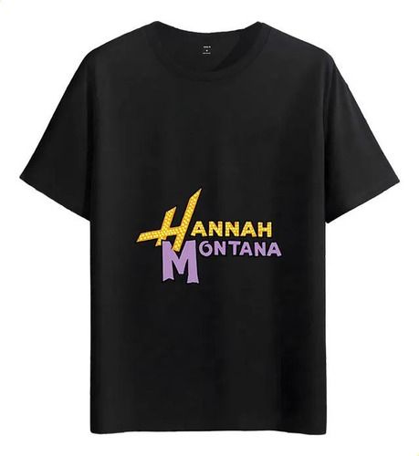 Women's T-Shirts Tshirt Muscle Freaks Hannah Montana Estilo Cartoon Pop_ecoleips.com