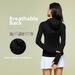 Women's Hooded Cardigan Yoga Top Long Sleeve Stand Collar Zipper Fitness Jacket Sports Running_ecoleips.com