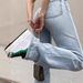 Women's Clothing New Women's Clothing Light Blue Slim High Waist Straight Jeans Women_ecoleips.com