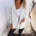 A Casual And Versatile Lapel Pocket Jacket For Women In Autumn And Winter_ecoleips.com