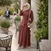 Women's Wide Leg Skirt Long Turkish Style Suit Colors Available_ecoleips.com