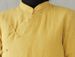 girl Chinese Style Retro Linen Padded Thickened Warm Cotton Jacket Coat For Women Petite Versatile_ecoleips.com