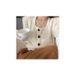 Women's Square Neck Knit Cardigan Thin Long Sleeve Open Front Sweater Casual Short Top Trendy Fashion_ecoleips.com