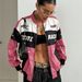 Trendy Color-Block Women's Jacket – Oversized Casual Coat With 3D Print (XS-6XL, 30+ Colors)_ecoleips.com