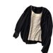 Black Knitted Cardigan Jacket For Women, Outerwear With A High-end Feel, Early Autumn Korean Style Chic And Unique_ecoleips.com